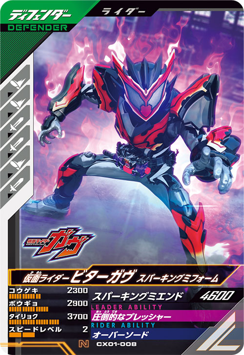 仮面ライダービターガヴ スパーキングミフォーム ディフェンダー