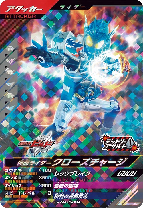 仮面ライダークローズチャージ アタッカー