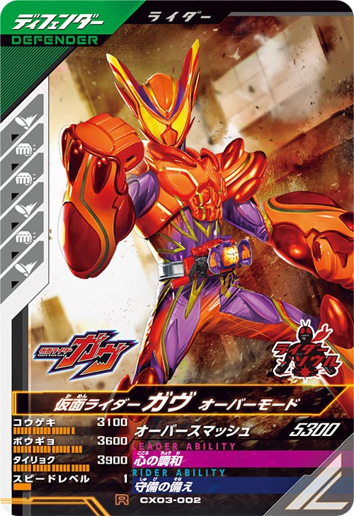 仮面ライダーガヴ オーバーモード ディフェンダー