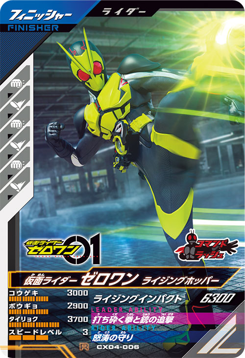 仮面ライダーゼロワン ライジングホッパー フィニッシャー