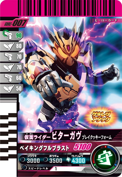 仮面ライダービターガヴ ブレイクッキーフォーム ディフェンダー