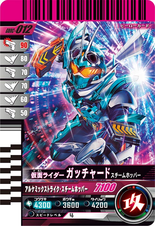 仮面ライダーガッチャード スチームホッパー アタッカー