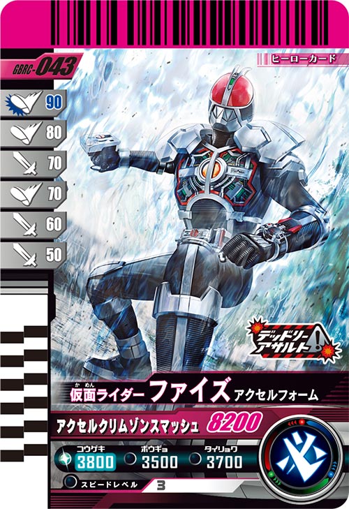 仮面ライダーファイズ アクセルフォーム フィニッシャー
