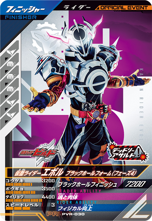 仮面ライダーエボル ブラックホールフォーム（フェーズ４） フィニッシャー