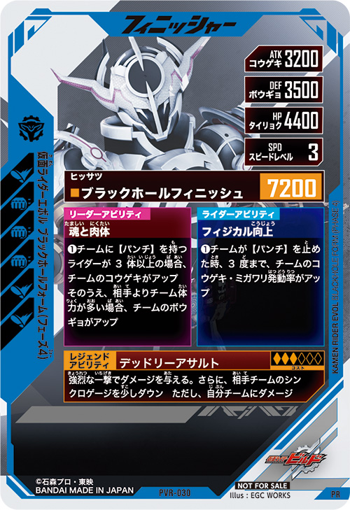仮面ライダーエボル ブラックホールフォーム（フェーズ４） フィニッシャー