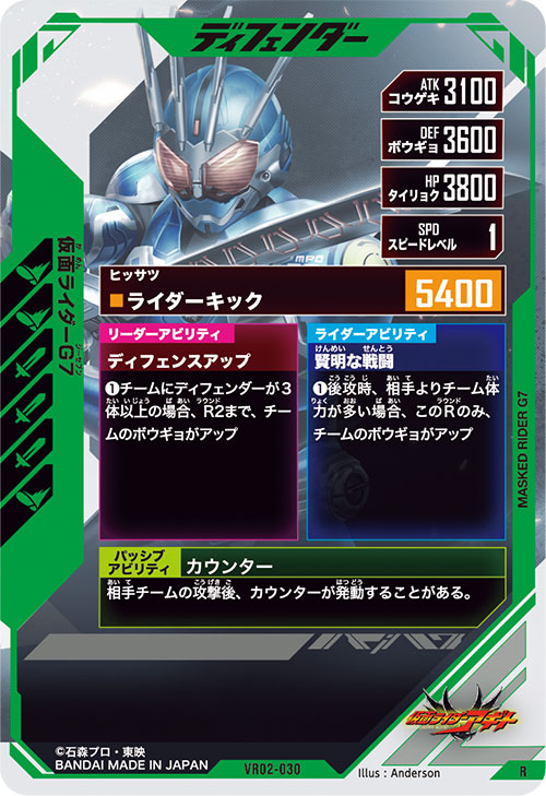 仮面ライダーG7 ディフェンダー