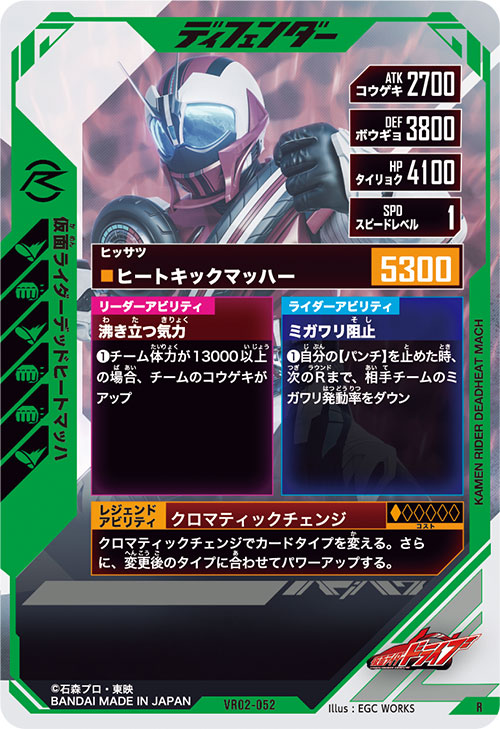 仮面ライダーデッドヒートマッハ ディフェンダー