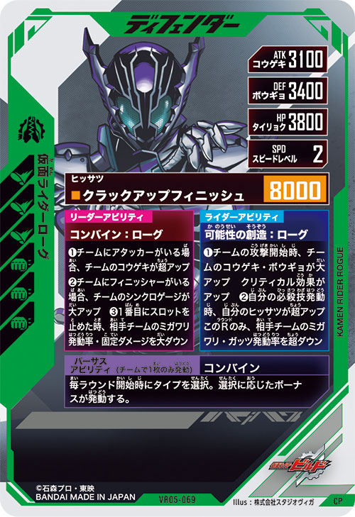 仮面ライダーローグ ディフェンダー