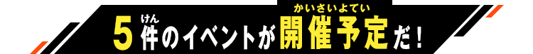 開催予定
