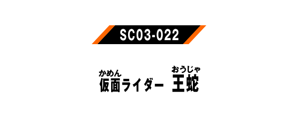 仮面ライダー王蛇