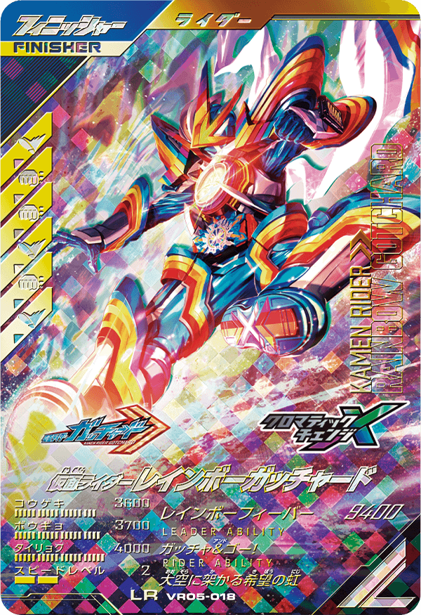 仮面ライダーレインボーガッチャード